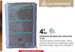 Rural Master Granulés de bois din+ (pellets) 15 kg offre
