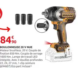 Rural Master INGCO Boulonneuse 20 v nue offre