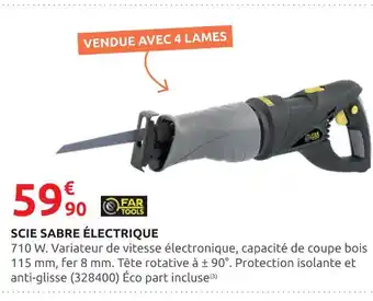 Rural Master FAR TOOLS Scie sabre électrique offre