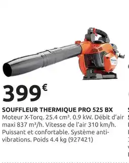 Rural Master Souffleur Thermique Pro 525 BX offre