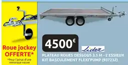 Rural Master LIDER PLATEAU ROUES DESSOUS 3.5 M - 2 ESSIEUX offre