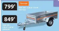 Rural Master Temver TEM 202 - 2.05 X 1.22 M offre