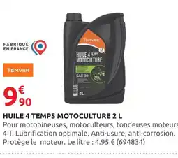 Rural Master TEMVER Huile 4 temps motoculture 2 l offre