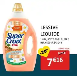 Gifi Lessive liquide offre