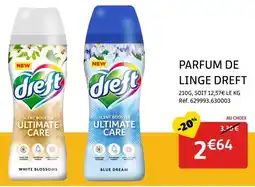 Gifi Parfum de linge dreft offre