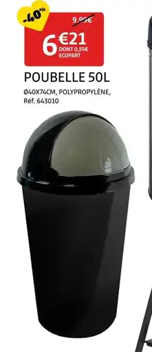 Gifi Poubelle offre