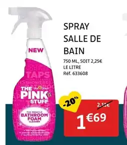 Gifi Spray salle de bain offre