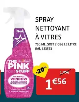 Gifi Spray nettoyant à vitres offre