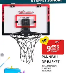 Gifi Panneau de basket offre