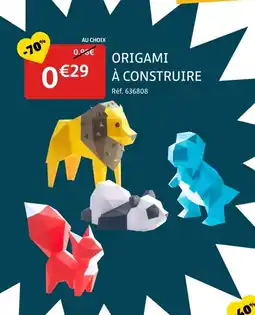 Gifi Origami à construire offre