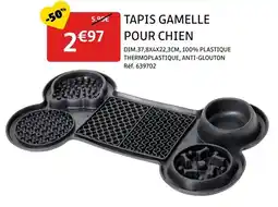 Gifi Tapis gamelle pour chien offre