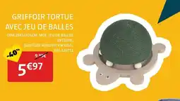 Gifi Griffoir tortue avec jeu de balles offre