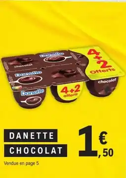 E.Leclerc Express DANETTE chocolat offre
