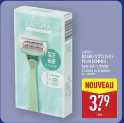 ALDI LACURA Rasoirs systeme pour femmes offre