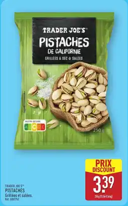ALDI TRADER JOE'S Pistaches offre