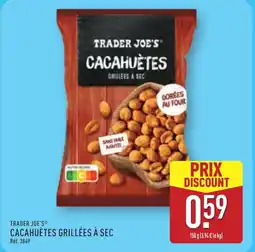 ALDI TRADER JOE'S Cacahuètes grillées à sec offre