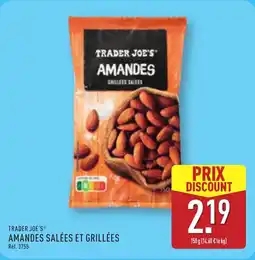 ALDI TRADER JOE'S Amandes salées et grillées offre