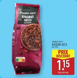 ALDI TRADER JOE'S Raisins secs offre