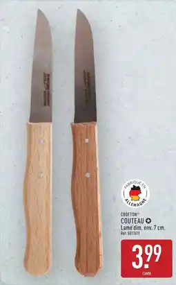 ALDI CROFTON Couteau offre