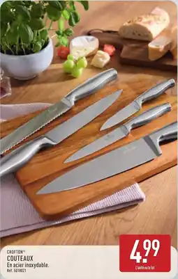 ALDI CROFTON Couteaux offre