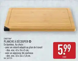 ALDI CROFTON Planche à découper offre