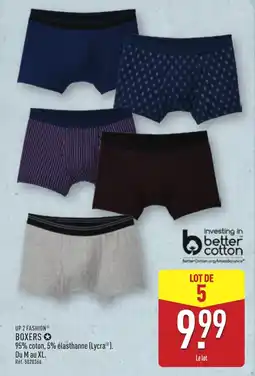 ALDI UP 2 FASHION Boxers offre