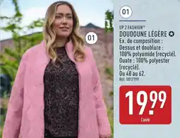 ALDI UP 2 FASHION Doudoune légère offre