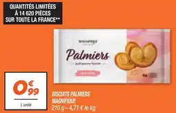 Netto MAGNIFIQUE Biscuits palmiers offre