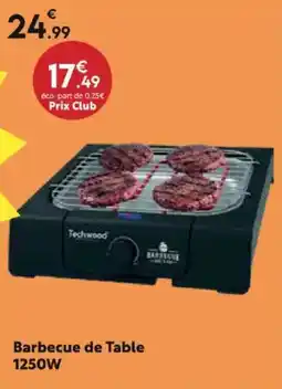 Maxi Bazar Barbecue de Table 1250W offre