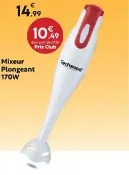 Maxi Bazar Mixeur Plongeant 170W offre