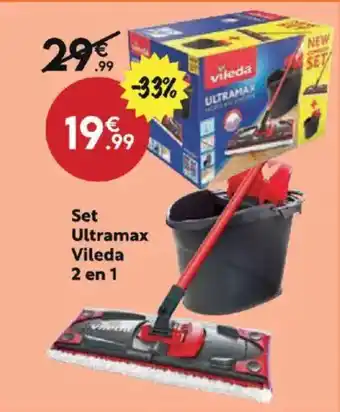 Maxi Bazar VILEDA Set Ultramax 2 en 1 offre