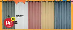 Maxi Bazar Voile Ontario 135×260cm offre