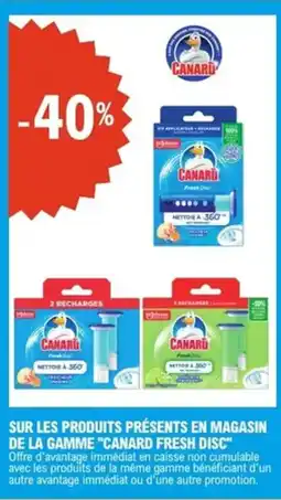 E.Leclerc Express CANARD Sur les produits présents en magasin offre