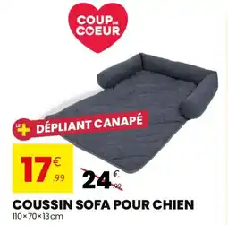 Stokomani Coussin sofa pour chien offre