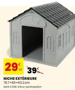 Stokomani Niche extérieure 75.7×65×63.2 cm offre