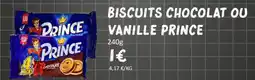 Hmarket LU Biscuits chocolat ou vanille prince offre
