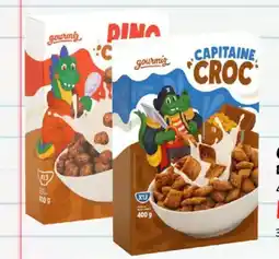 Hmarket Cereales gourmiz dino choco & capitaine croc offre