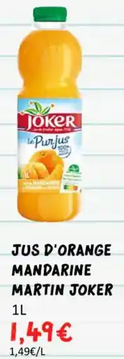 Hmarket Jus d'orange mandarine martin joker offre