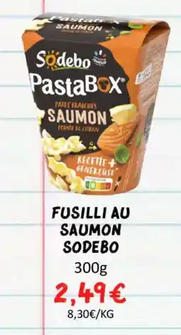 Hmarket Fusilli au saumon sodebo offre