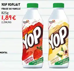 Hmarket Yop yoplait fraise ou vanille offre