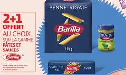 Auchan Supermarché BARILLA Sur la gamme pâtes et sauces offre