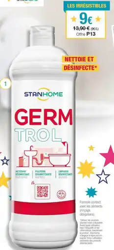 Stanhome Nettoie et désinfecte offre