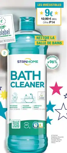 Stanhome Nettoie la salle de bains offre
