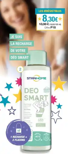 Stanhome Je suis la recharge de votre déo smart offre
