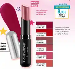 Stanhome Lightweight lip powder lipstick offre