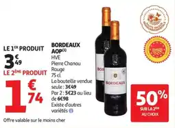 Auchan Supermarché Bordeaux aop offre