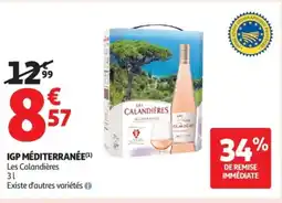 Auchan Supermarché Igp méditerranée offre