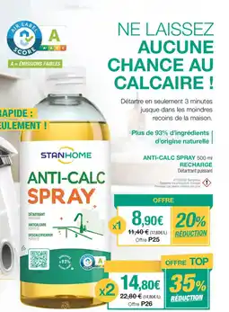 Stanhome Anti-calc spray recharge offre