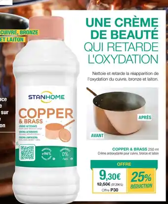 Stanhome Copper & brass offre