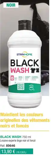 Stanhome Black wash offre